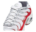 Nike Air Max Plus White University Red Wolf Grey