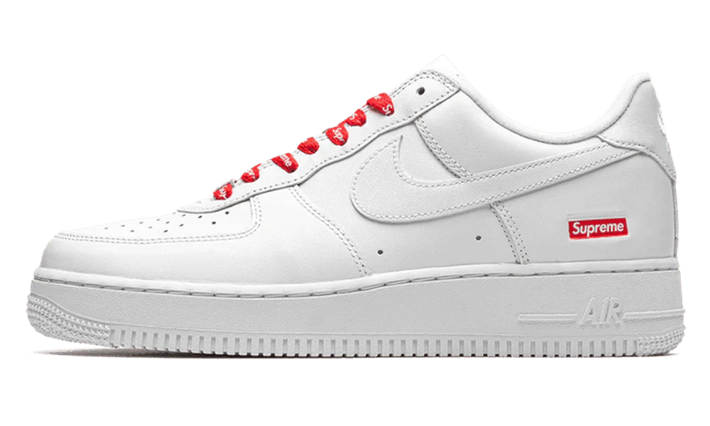Nike Air Force 1 Low Supreme White  ARCHONKICKZ