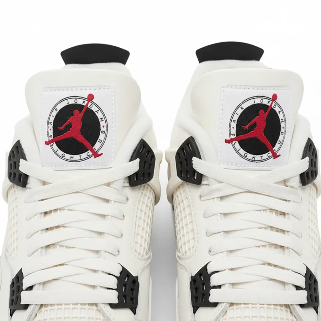 Jordan 4 Flight Club - logó detail